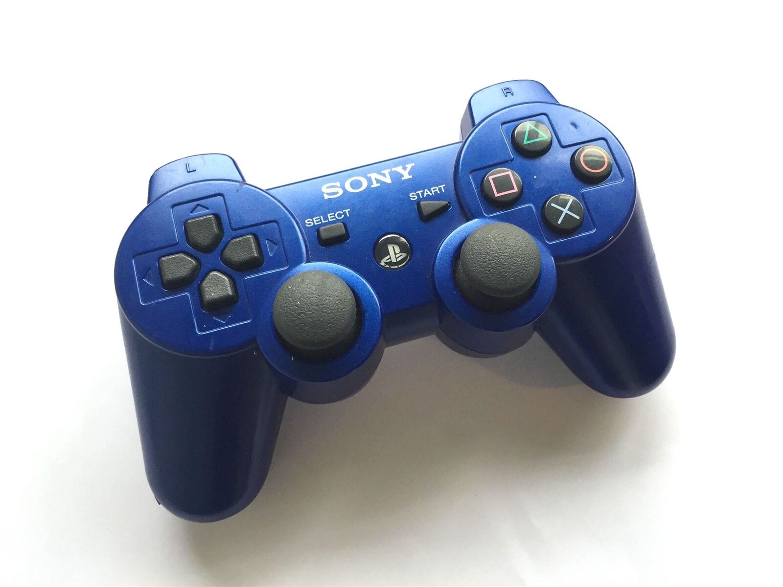 Подключения дуалшок 3 Официальный подлинный оригинальный Sony Dual Shock 3 PS3 синий контроллер eBay