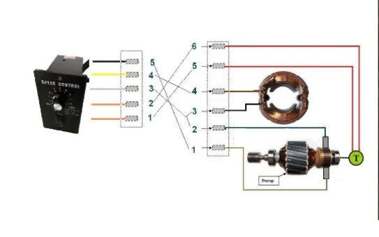 Подключения двигателя с регулировкой оборотов Как подключить регулятор оборотов фото - DelaDom.ru