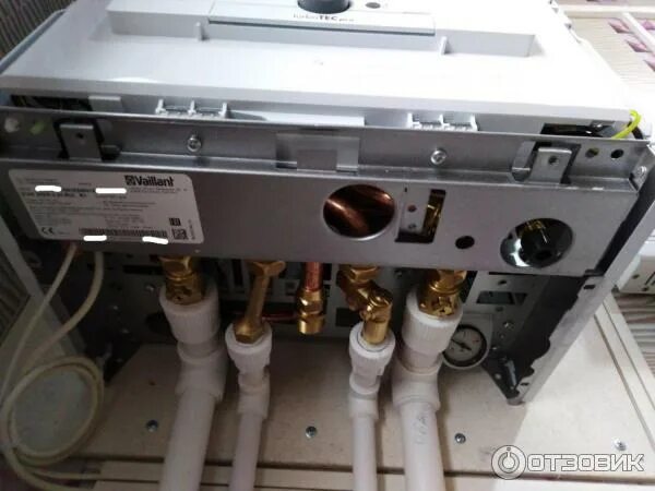 Подключения газового котла vaillant Отзыв о Газовый котел Vaillant TurboTEC pro VUW 242/5-3 Надёжный бюджетный "неме