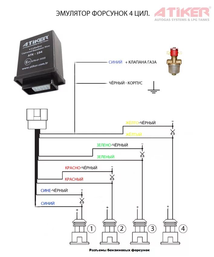 Подключения гбо 2 поколения на инжектор Купить ГБО Atiker: запчасти комплектующие оборудование Атикер: цена, отзывы, про