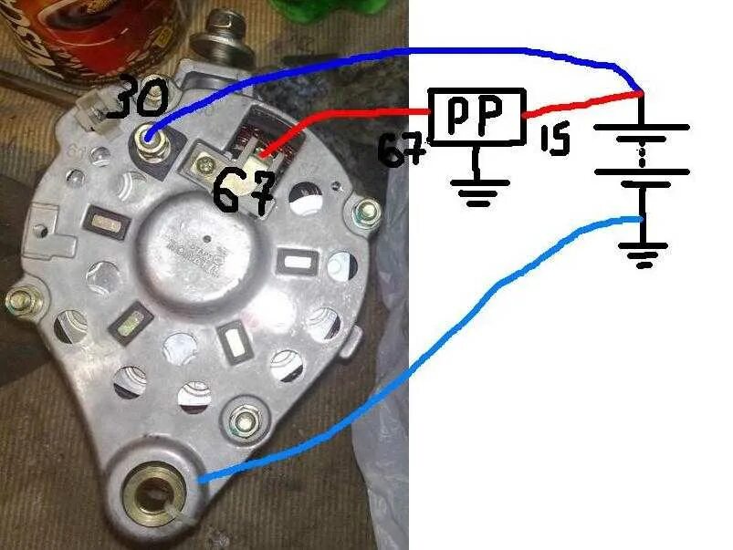 Подключения генератора ваз классика Как проверить генератор ваз 2101 в домашних условиях 59 фото - KubZap.ru