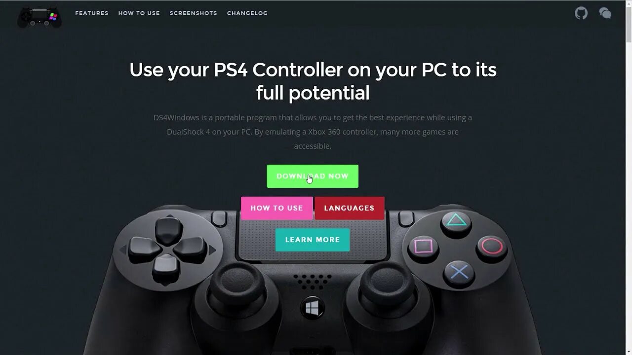 Подключения геймпада от ps4 к компьютеру How To Install PS4 Controller On Windows 10 - YouTube