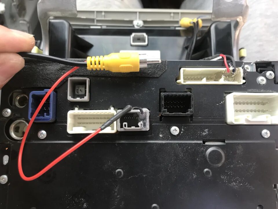 Подключения камеры тойота Запись 2: Камера заднего вида - Toyota Camry (XV40), 2,4 л, 2008 года автозвук D