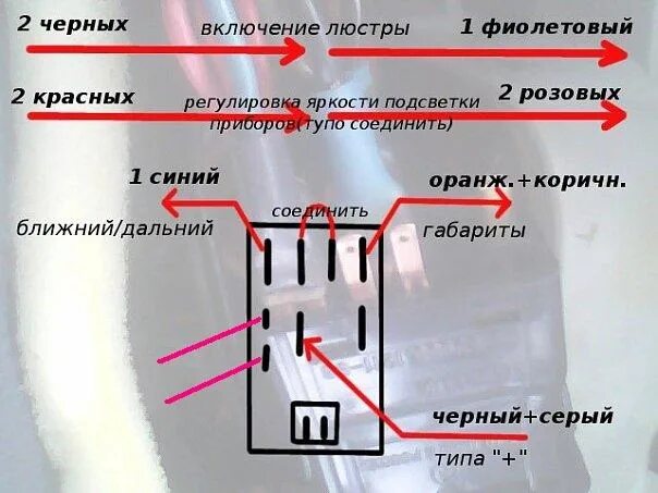 Подключения кнопок ваз 2109 Включение фар с кнопки - ГАЗ 3110, 2,3 л, 2003 года электроника DRIVE2