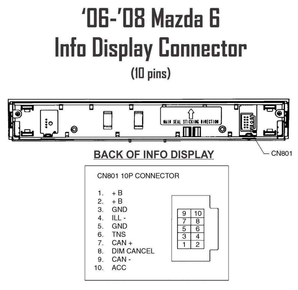 Подключения компьютера мазда 6 2008 Mazda 3 Wiring Diagram Mazda 6 Gh Wiring Diagram Wiring Diagram Standard au