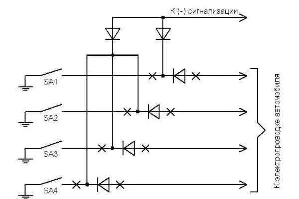 Подключения концевиков ваз 2110 поиск по теме