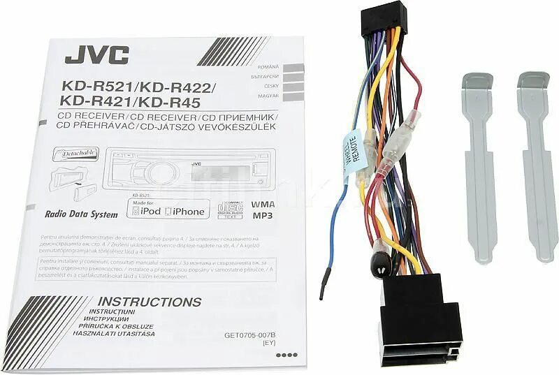 Подключения магнитолы jvc kd Jvc kd r521 инструкция на русском магнитола - 88 фото