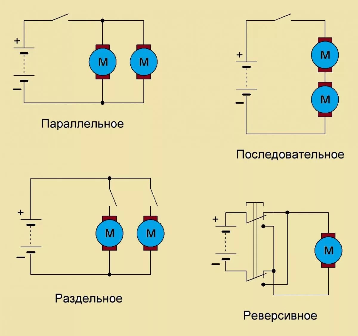 Подключения моторчика через Два моторчика - Начинающим - Форум по радиоэлектронике