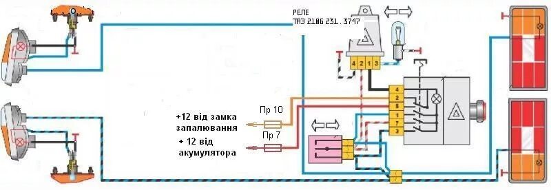 Подключения поворотников ваз 2107 АВАРИЙКА - Lada 2101, 1,9 л, 1977 года тюнинг DRIVE2