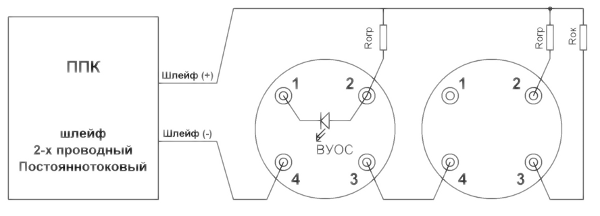 Подключения пожарного датчика схема шлейфа Ответы Mail.ru: Помогите подключить датчик дыма ИПД-3.1.
