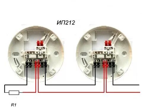Подключения пожарного датчика схема шлейфа Подключение пожарных датчиков фото, видео - 38rosta.ru