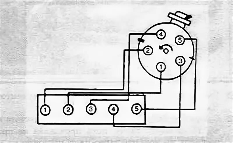 Подключения проводов зажигания Ignition order (Audi 100 C4, 1990-1994 / Power unit / Ignition system) AudiManua