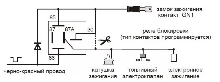 Подключения реле блокировки Доработка электрики (сигнализация - магнитола - стеклоподъемники) - Chevrolet Ni