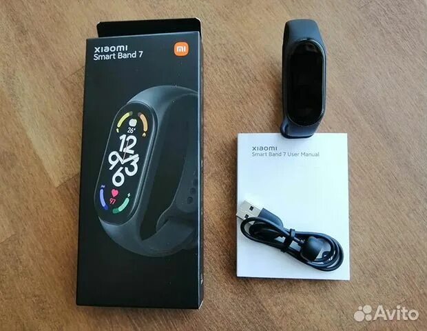 Подключения smart band 7 к телефону Фитнес Браслет Xiaomi Mi Smart band 7 купить в Нижнем Тагиле Личные вещи Авито