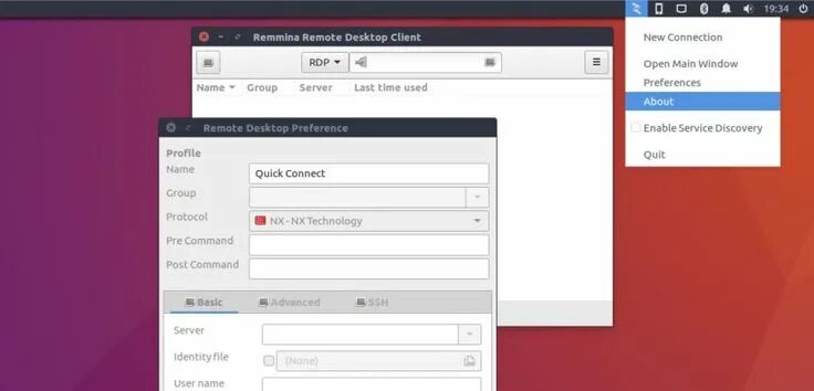 Подключения у удаленному столу linux remmina Pin on Ubuntu
