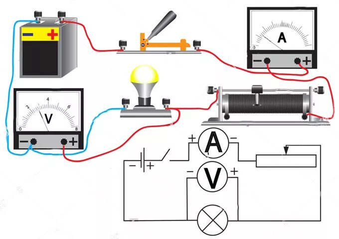 Подключения вольтметра зарядного устройства Последовательное и параллельное соединение проводников - формулы и примеры расче
