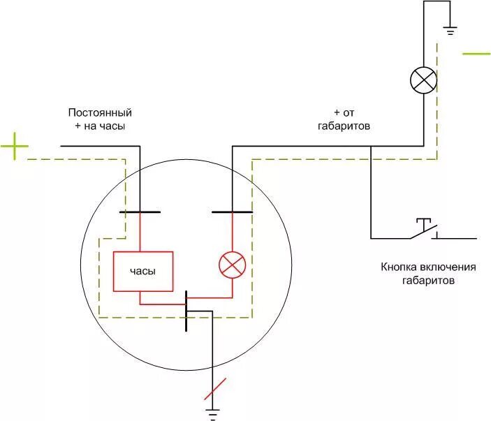 Подключить часы ваз 2107 схема подключения Распиновка часов ваз 2107 59 фото - KubZap.ru