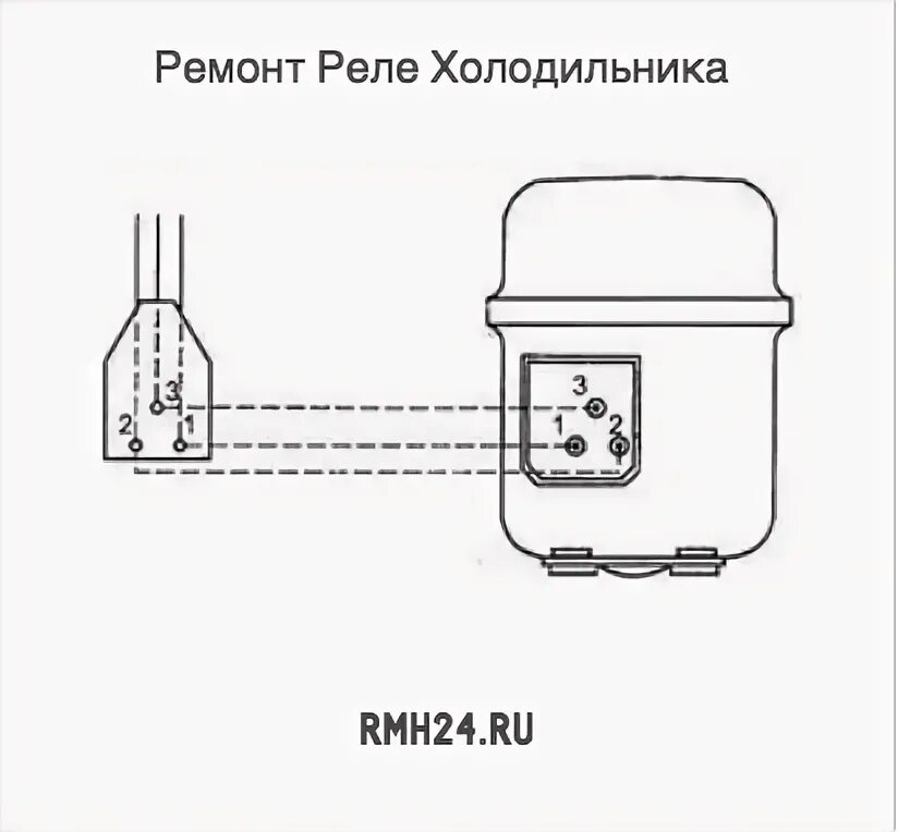 Подключить реле холодильника схема подключения Ремонт и замена реле в холодильнике. Как проверить работу реле?