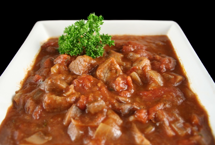 Подлива из говядины фото Belgian Beef and Onion Stew * The Heritage Cook ®