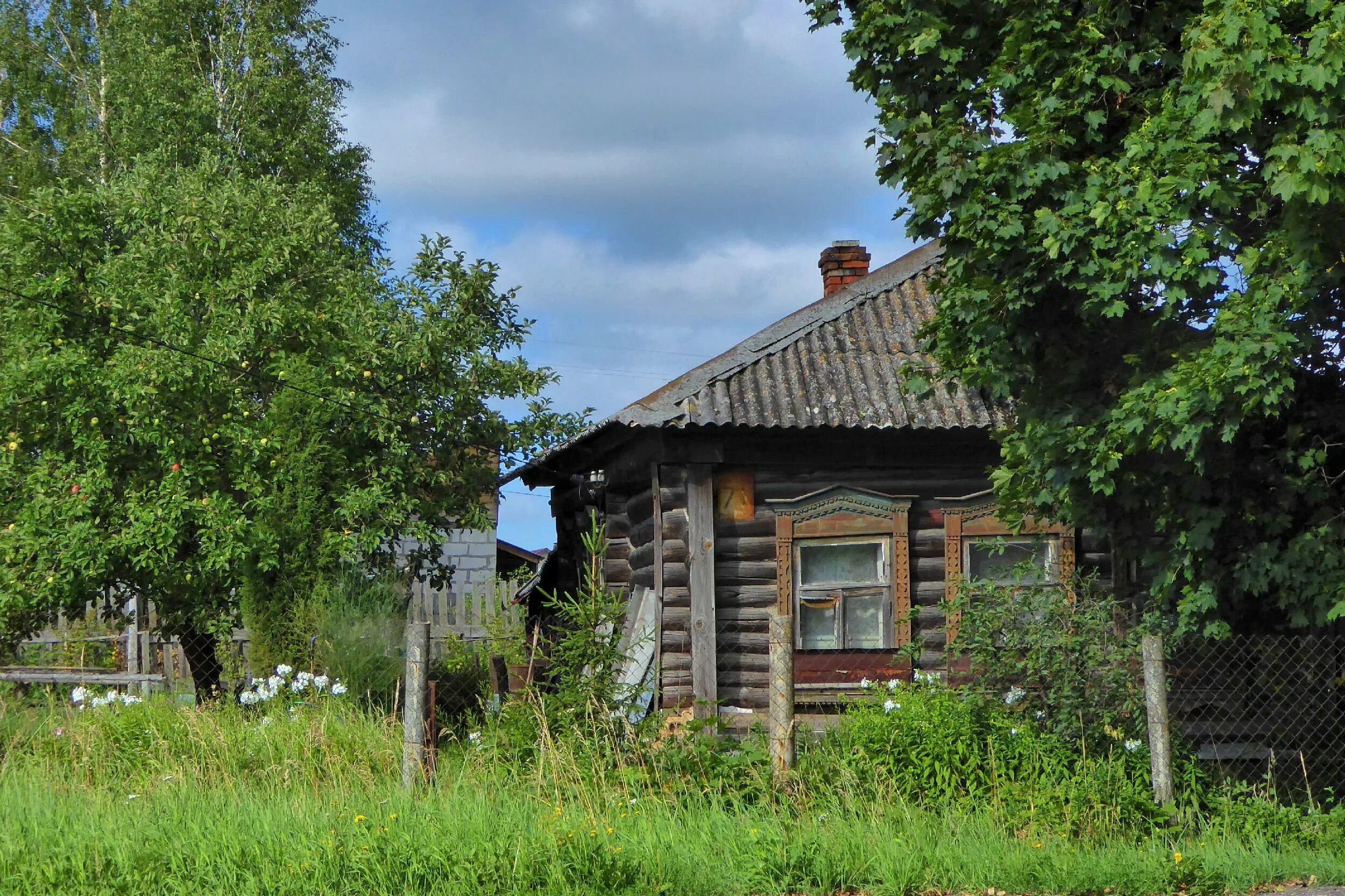 Подмосковные деревни фото Деревня прямик