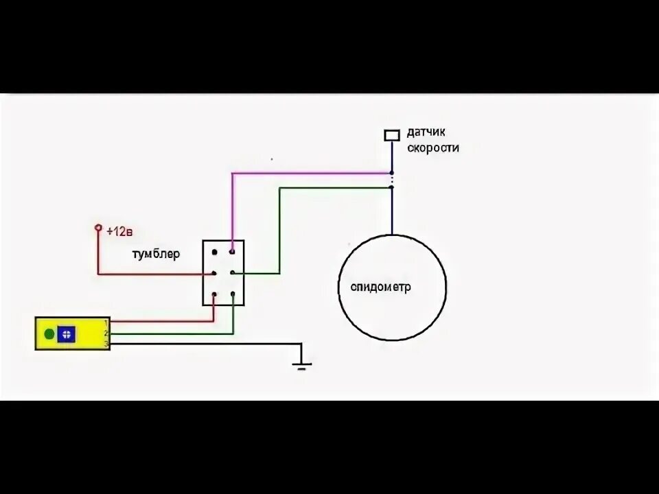 Подмотка спидометра из аз 1 схема подключения как подмотать спидометр - YouTube