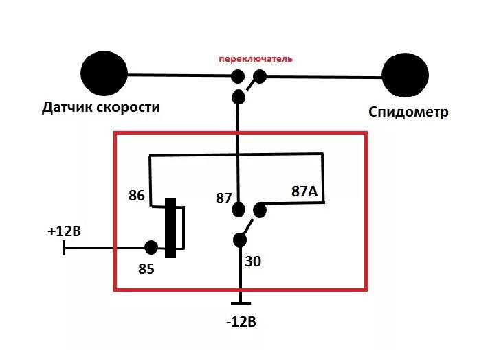 Подмотка спидометра из аз 1 схема подключения Подмотка (намотка) одометра (Спидометра) на базе РЕЛЕ - DRIVE2