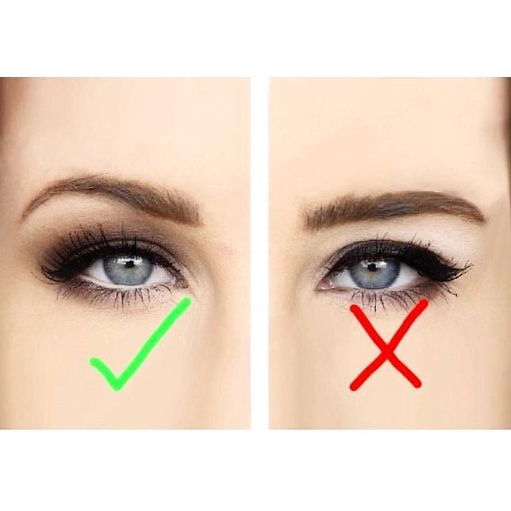 Поднять верхнее веко макияжем Pin by luizafrançadejesus on make Hooded eye makeup, Eye liner tricks, Makeup ti