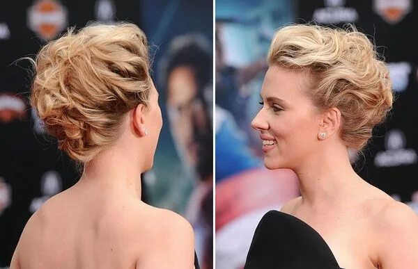 Поднятые короткие прически Short wedding updo Short hair updo, Hairdos for short hair, Long hair updo