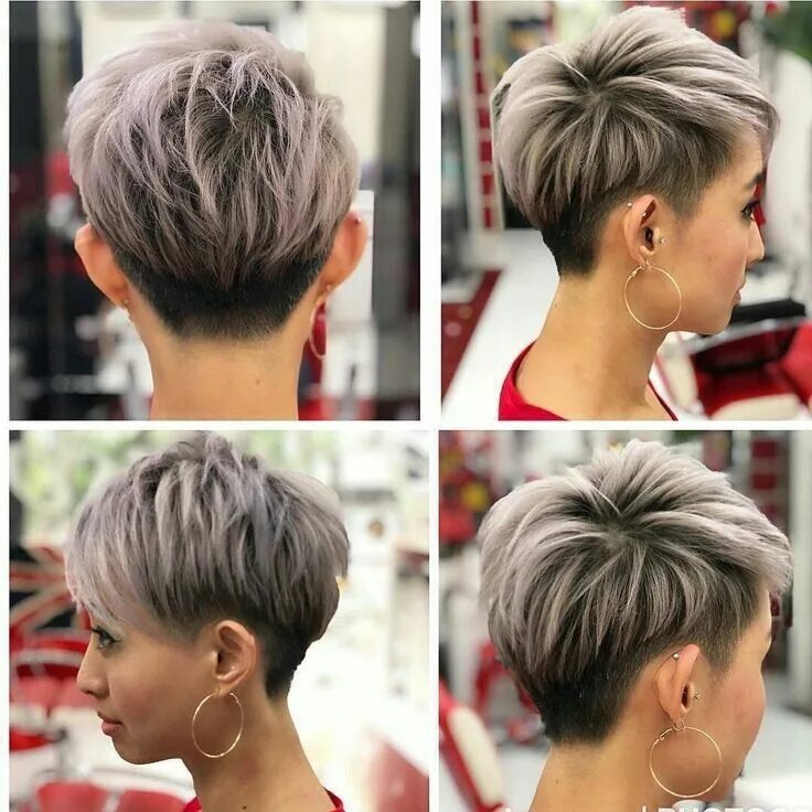 Поднятые короткие стрижки Красивые прически, стрижки - Фото OK.RU Short hair cuts for women, Short hair st