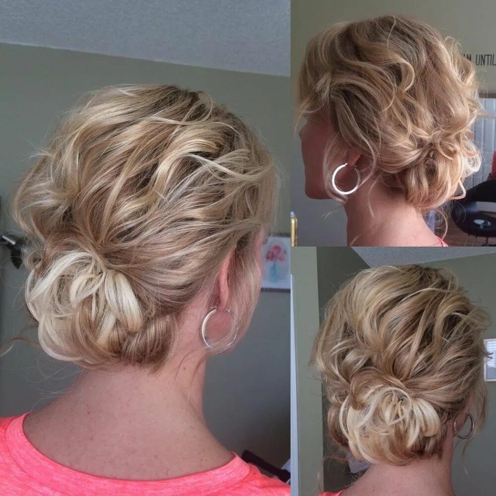 Pin on beauty Short hair updo, Short wedding hair, Braids for short hair