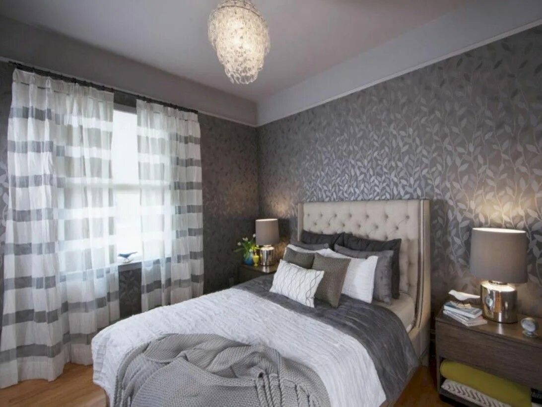 Подобрать интерьер к серым обоям 33 Cozy, Rich and Earthy Bedroom Tone - GODIYGO.COM Gray walls bedroom decor, In