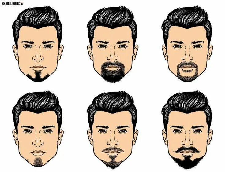 Подобрать мужскую прическу онлайн 37 Goatee Styles: How to Grow & Trim (Definitive Guide) Styles de barbe, Types d