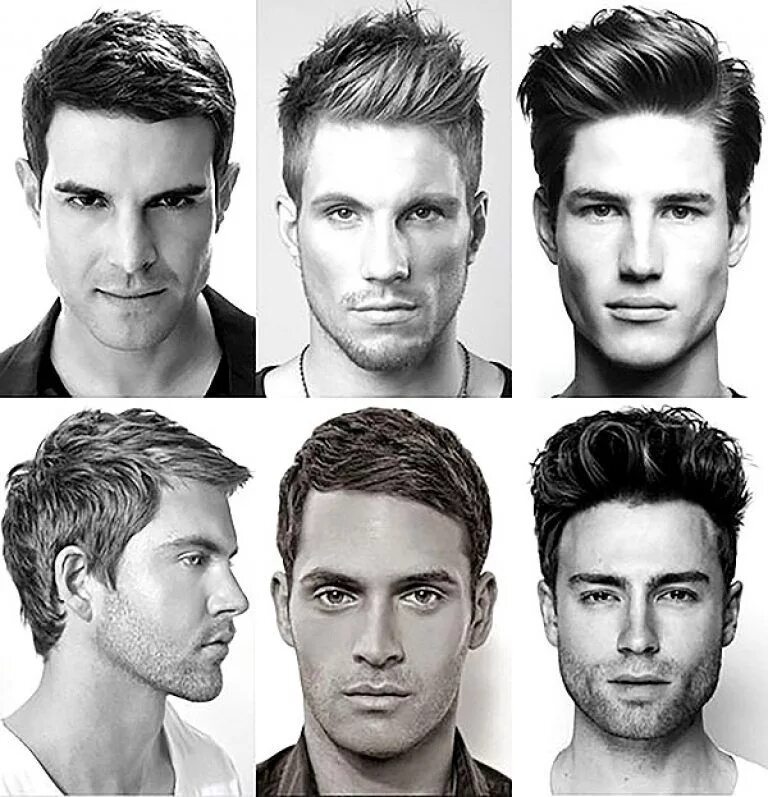 Подобрать мужскую стрижку онлайн Модные мужские прически 2018 + 100 ФОТО (2018) Haircuts for men, Face shape hair