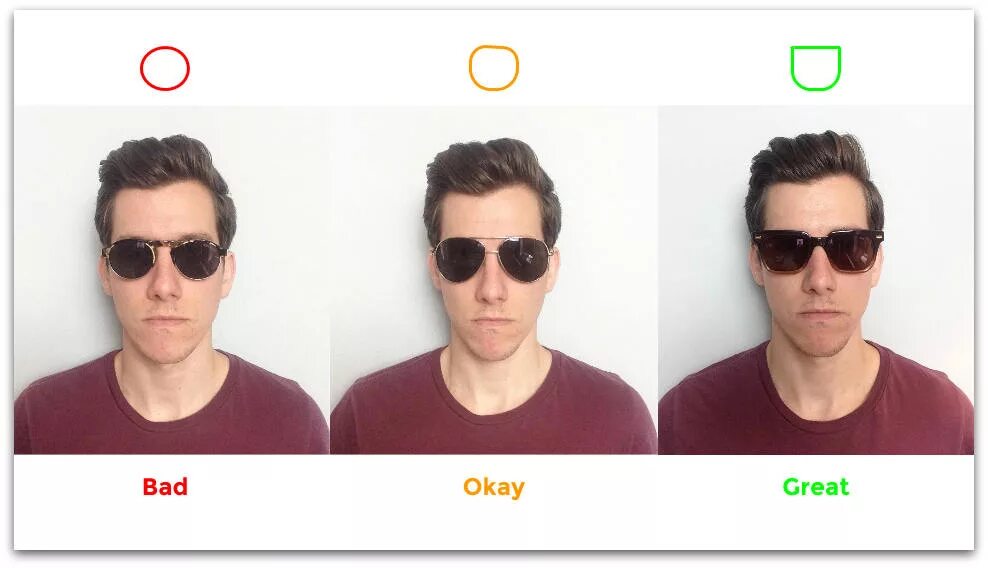 Подобрать очки онлайн по фото бесплатно How to Choose Sunglasses for Your Face Shape (3 Crucial Factors)