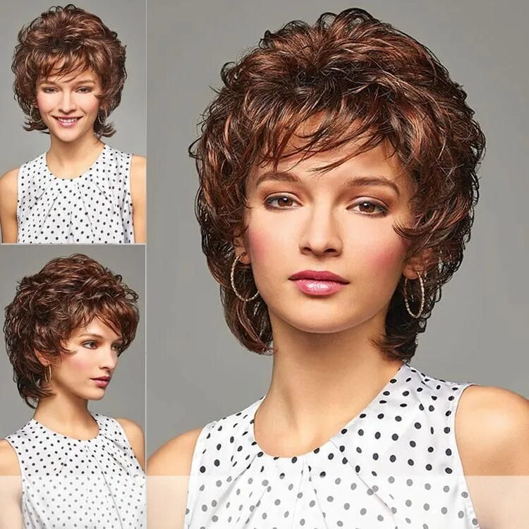 Подобрать прическу на короткие волосы Henry Margu (Sonya) - Synthetic Full Wig in 2022 Short hair wigs, Short hair sty