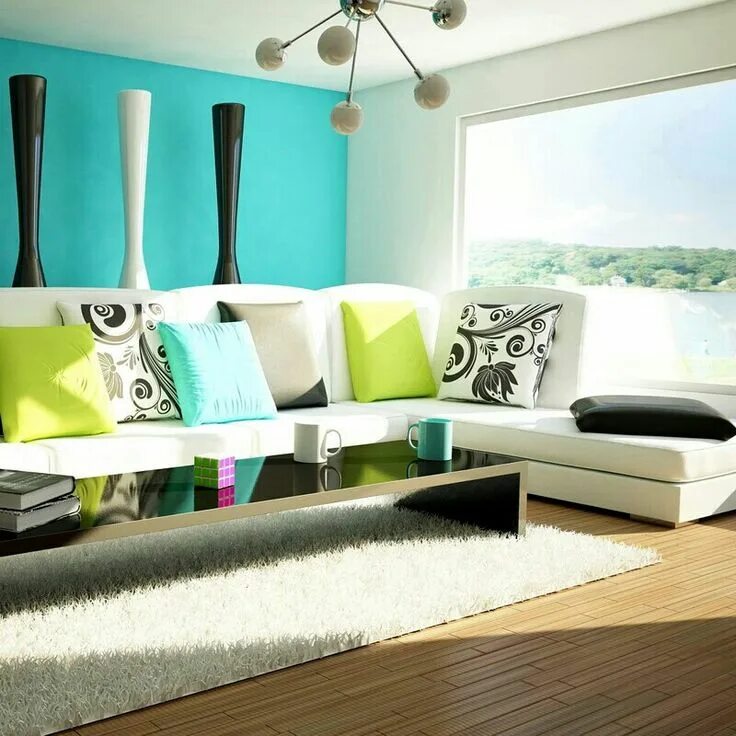 Подобрать цвет интерьера к гостиной Love the colors Colorful living room design, Living room paint, Living room gree