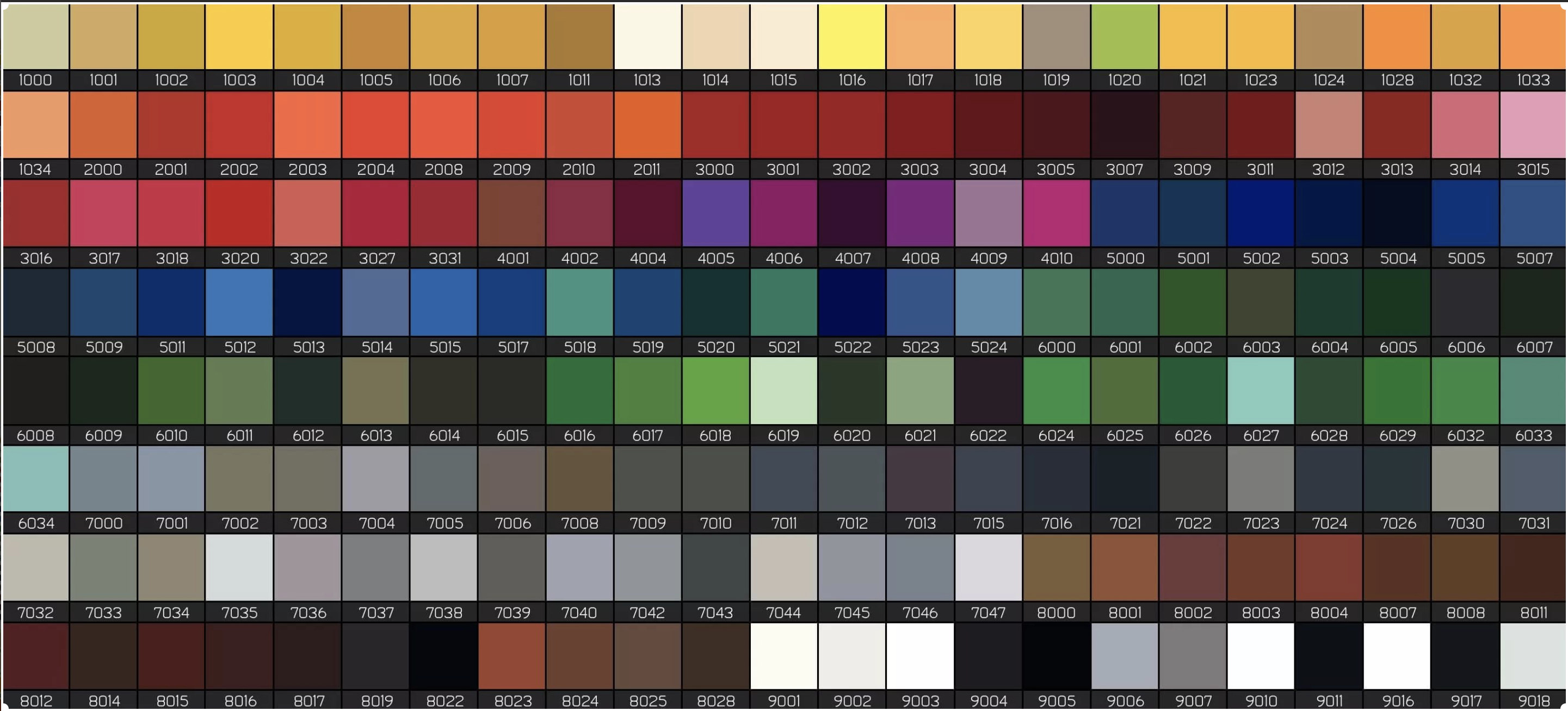 Подобрать цвет краски по фото Закажите подбор колера по RAL для защитных покрытий с доставкой по России.