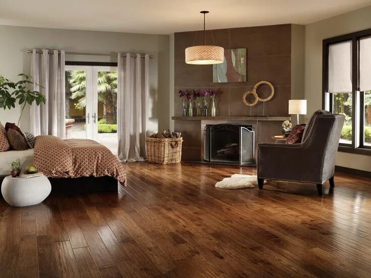 Подобрать цвет пола в интерьере Armstrong Flooring. Hand-scraped hardwoods are popular all over the country. Hic