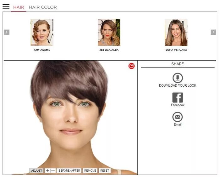 Подобрать цвет волос и прическу по фото Как подобрать цвет волос онлайн по фото бесплатно, программа или приложение для 