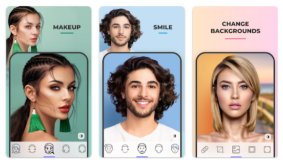 Подобрать волосы по фото онлайн Smile Face Photo Editing App Dongly Tech