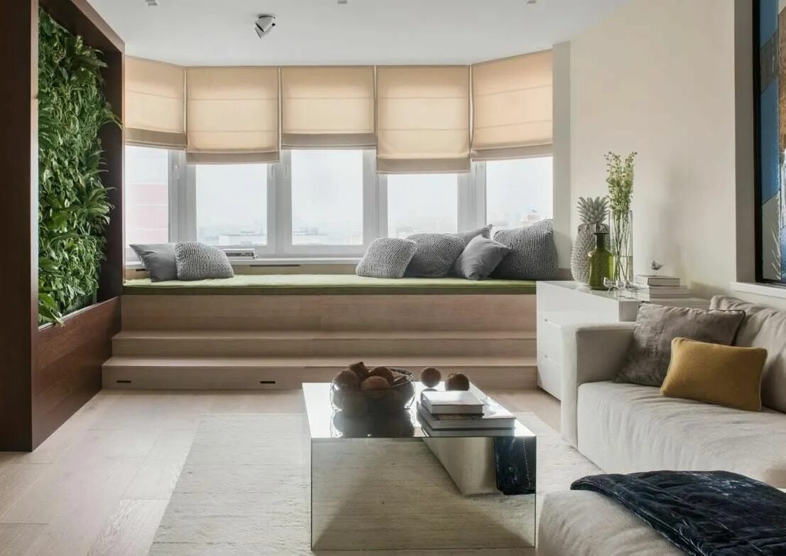 Подоконник в гостиной фото высокий диван под подоконником Interior design, House design, Outdoor furniture 