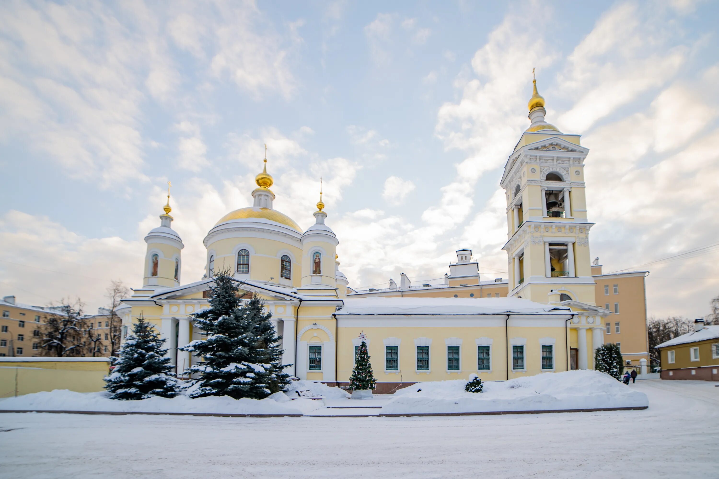 Подольские храмы фото Троицкий собор - главный храм Подольска - Троицкий кафедральный собор Подольска