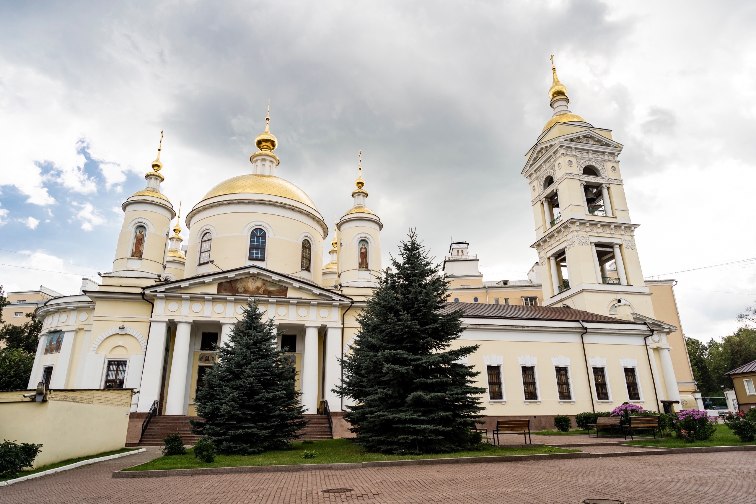 Подольские храмы фото Всенощное бдение накануне памяти святого пророка Божия Илии - Троицкий кафедраль