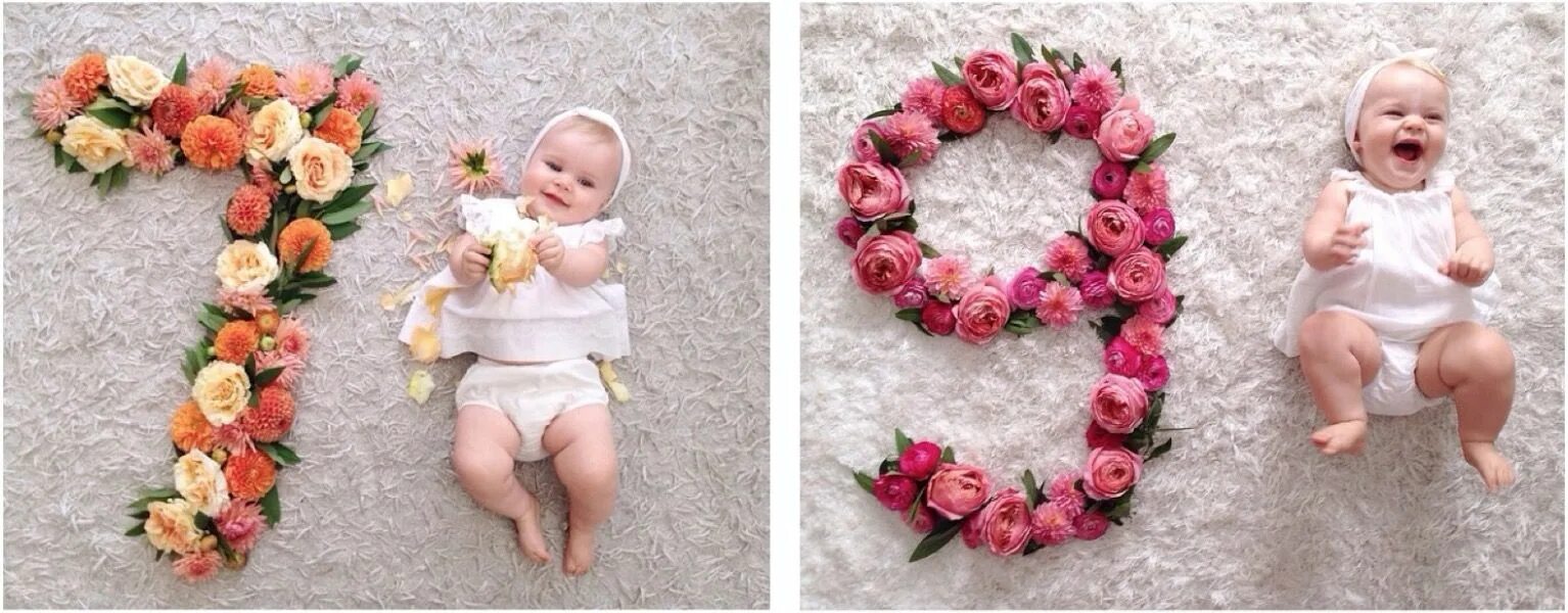 Подпись фото 9 месяцев Absolutely Adorable Ideas for Month-By-Month Baby Photos Baby photos, Baby month