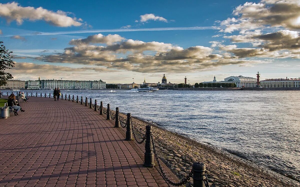 Подписать фото на набережной Экскурсия "Сегвей-тур "Петербургские берега