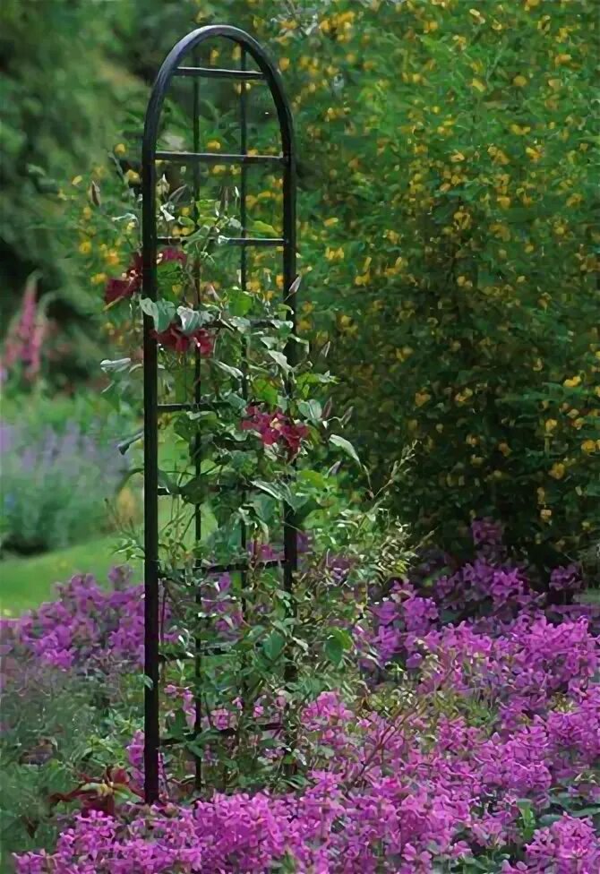 Подпорка для клематиса фото Rose obelisks, plant obelisks & garden obelisks made of metal from the manufactu