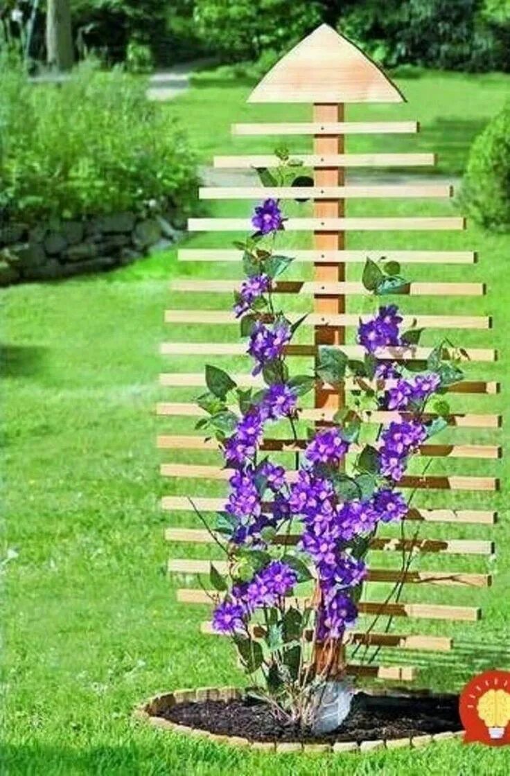 Подпорка для клематиса своими руками фото 10 Home Garden Decoration Ideas, Most Brilliant as well as Gorgeous #gardening С