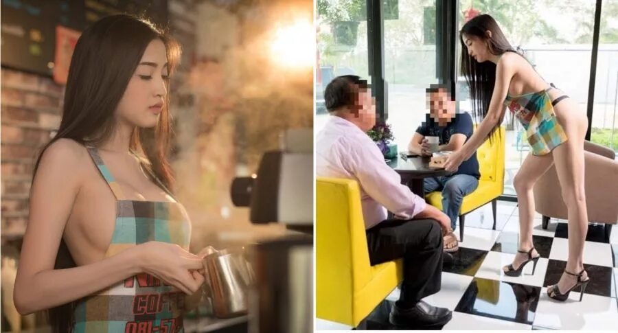 Подработка откровенных фото саратов Thai Coffee Shop Owner Tries to Boost Business With Models, Now Faces Jail