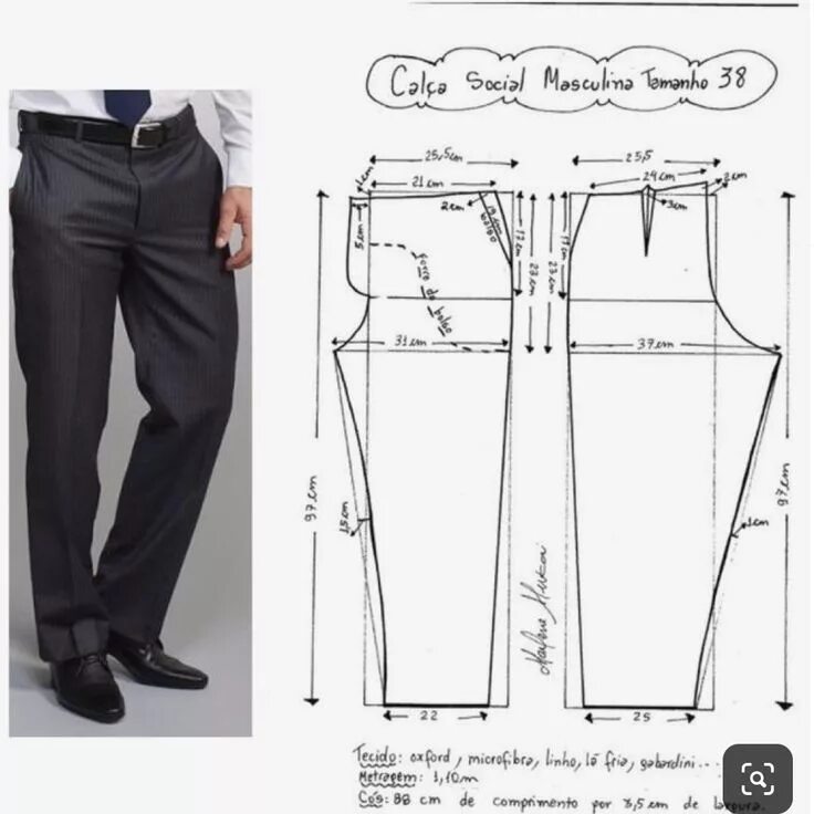 Подробная выкройка мужских брюк на 64 размер Pin on Marlene Mucai patterns Pants pattern, Pants sewing pattern, Men pants pat