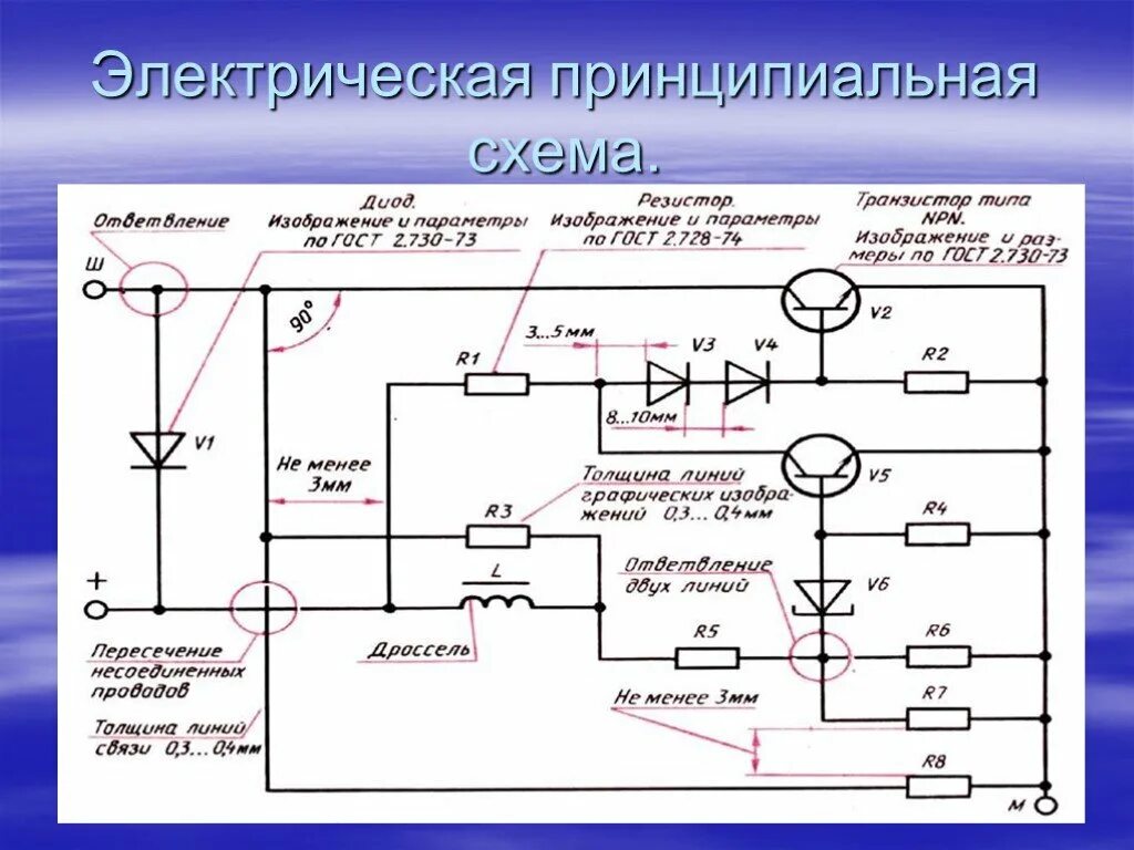 Подробное описание электрических схем Картинки В ЧЕМ ОТЛИЧИЕ ПРИНЦИПИАЛЬНОЙ СХЕМЫ ЭЛЕКТРИЧЕСКОЙ ЦЕПИ